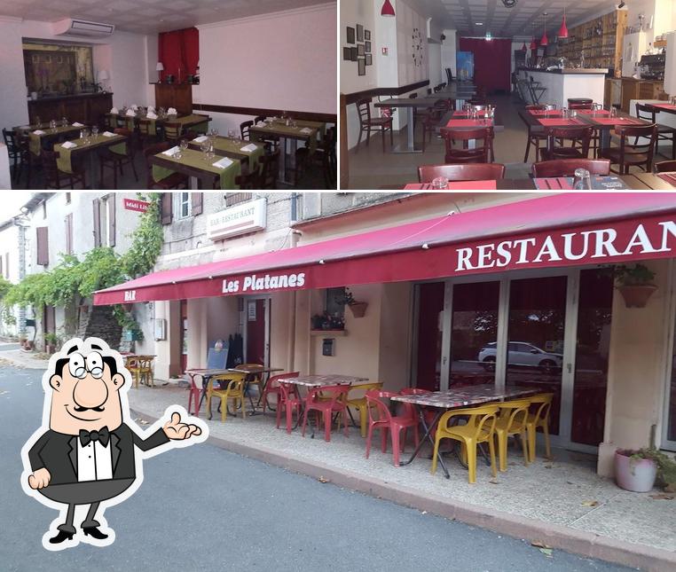 Bar Restaurant Les Platanes, Lédergues Critiques de restaurant
