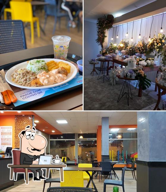 O interior do Giraffas Chapadinha