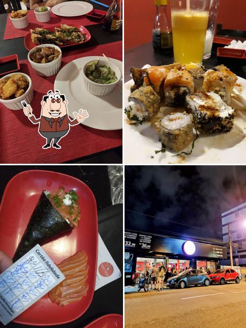 Comida em Gula's Sushi Itajaí