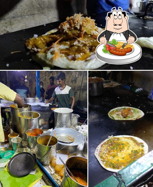 Food at Kabali Dosai Kadai