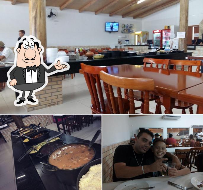 A Galpão Gaúcho Restaurante & Churrascaria se destaca pelo interior e comida