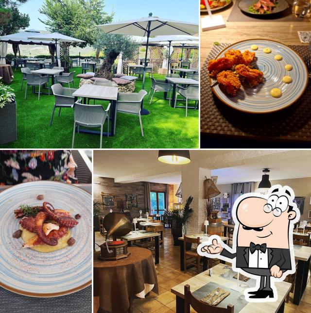 Gli interni di Bosa, Ristorante Sa Lumenera