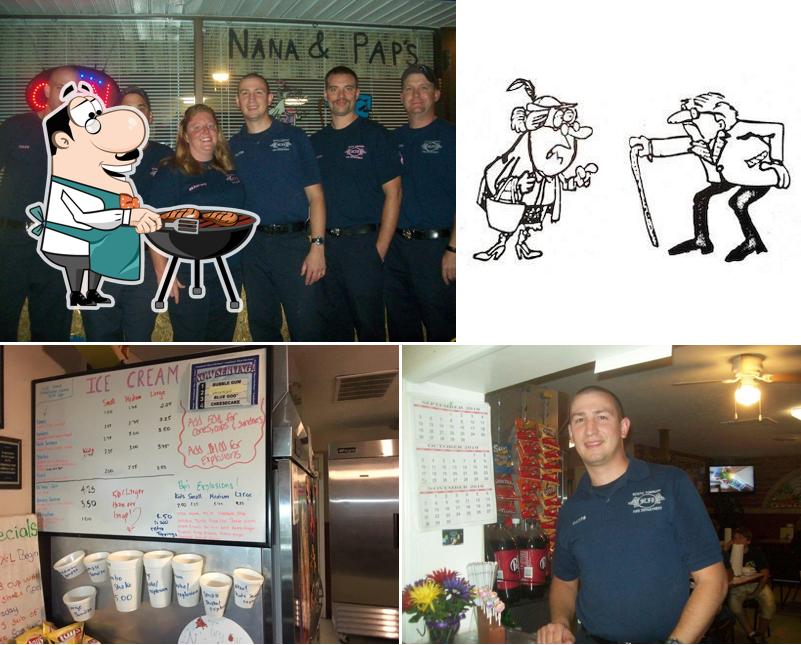 Nana & Pap's Pizza & Ice Cream in Commercial Point Restaurant menu