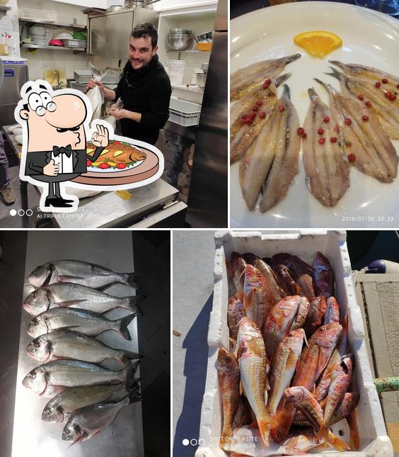 Öchín De Mà serve un'ampia varietà di piatti di pesce