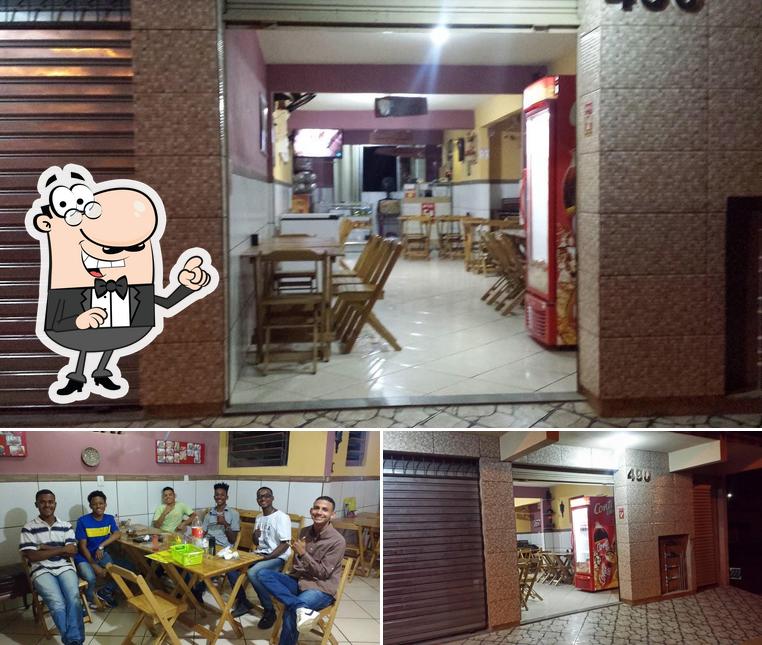 O interior do Pizzaria E Lanchonete Galardão