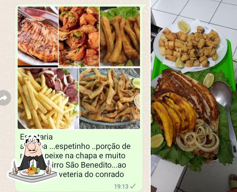 Comida em Espetaria e peixaria avenida