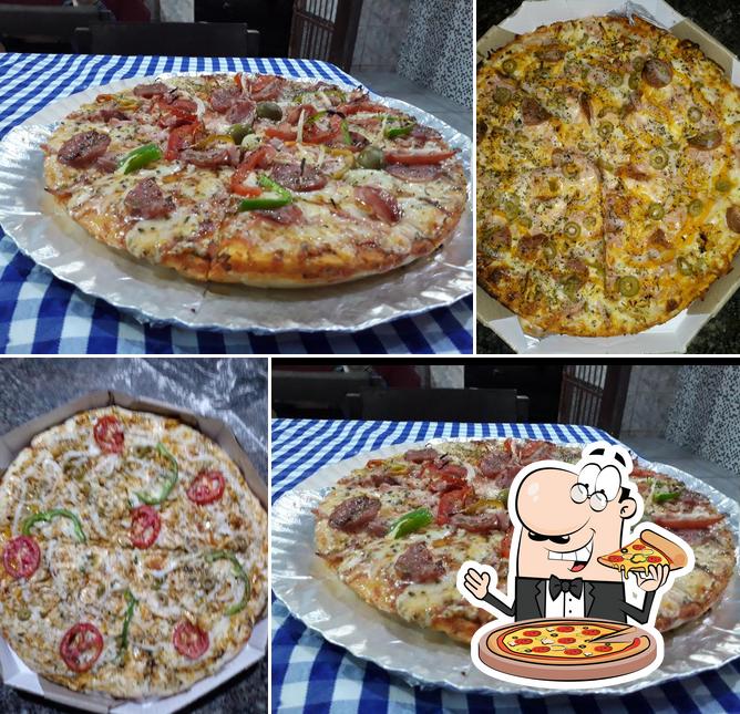 Experimente pizza no Pizzaria Romana