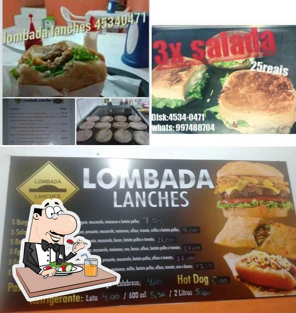 Еда в "Lombada Lanches"