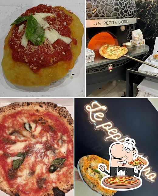 A Le Pepite D'oro Pizzeria, puoi prenderti una bella pizza