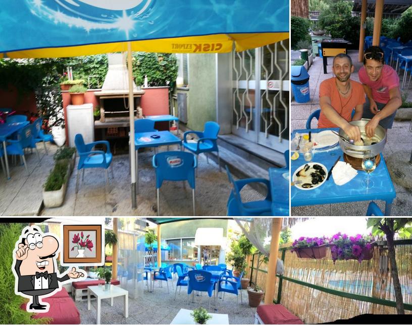 Gli interni di Strayner Cafe Piscina