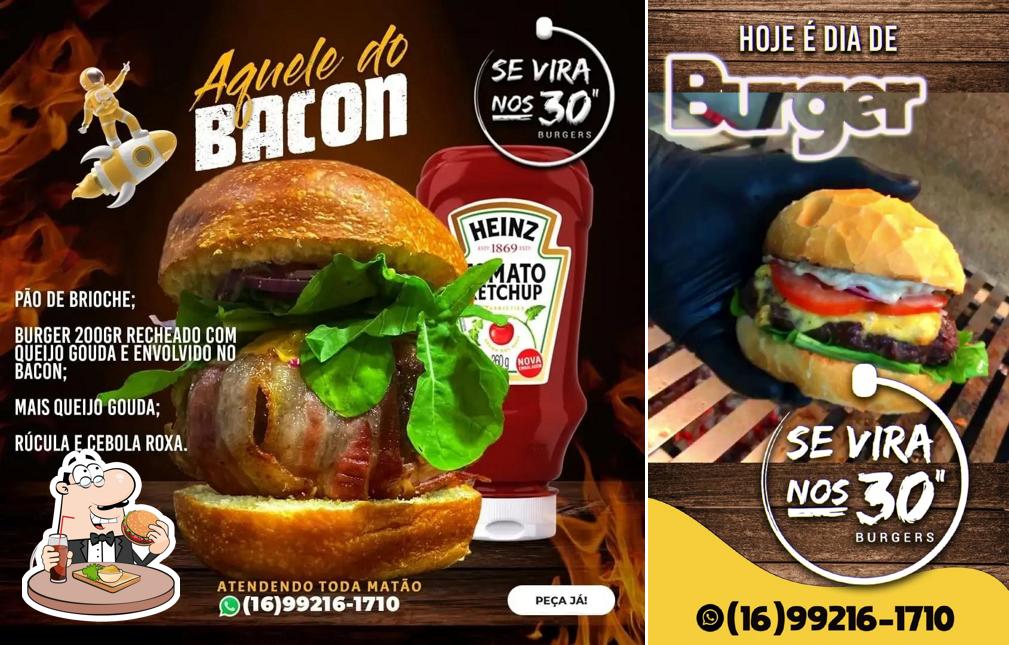 Delicie-se com um hambúrguer no Se Vira nos 30" Burgers