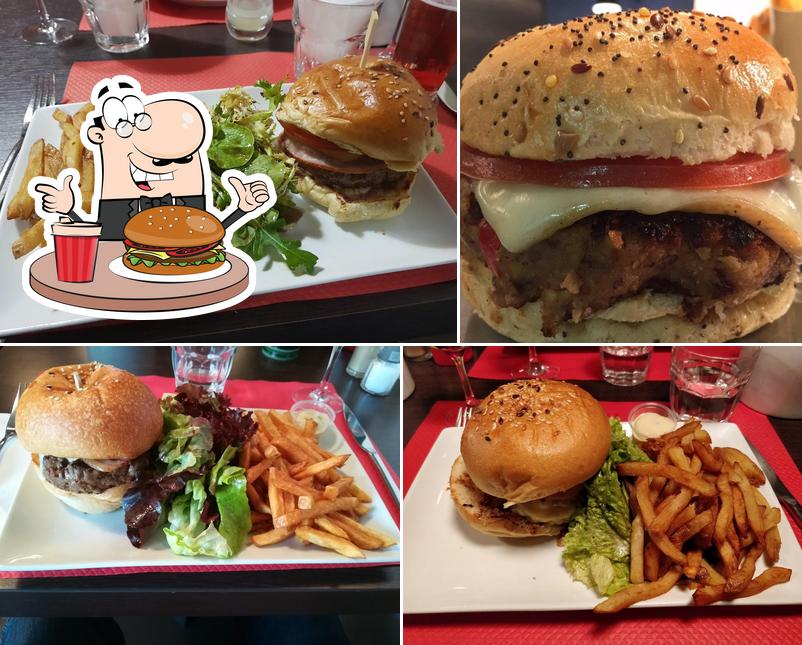 Faites-vous plaisir avec un hamburger à Bistrot du Marché