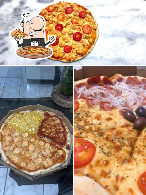 Experimente pizza no pizzaria ponto da família