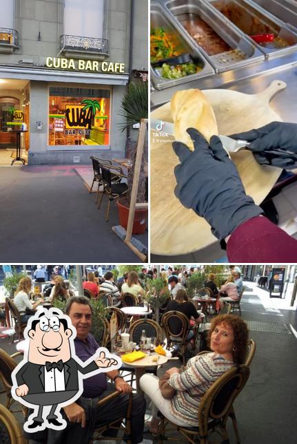 Cuba Bar Bern si caratterizza per la interni e cibo