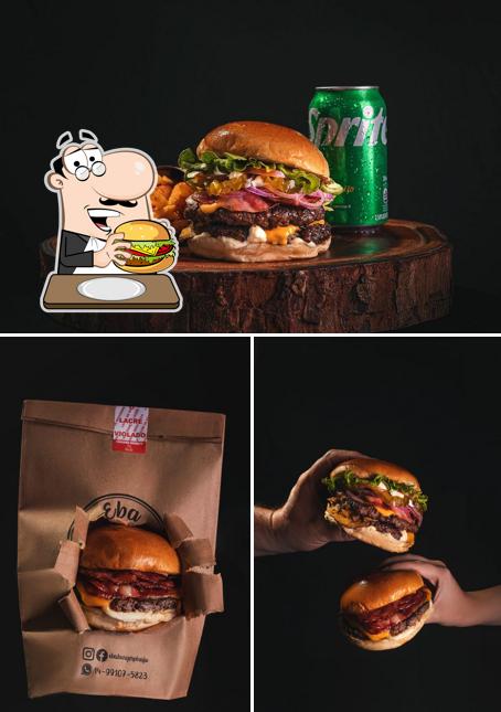 Os hambúrgueres do Eba Burger irão satisfazer uma variedade de gostos