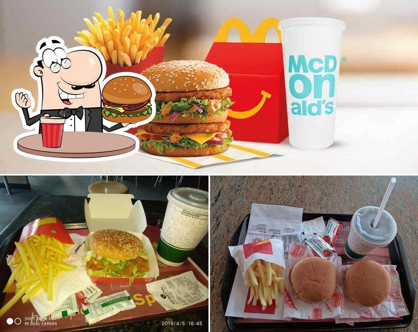 Treat yourself to a burger at McDonald's