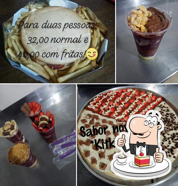 Expresso Lanches provê uma variedade de sobremesas