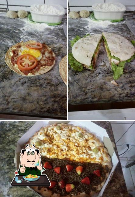 Comida em Gran pizza