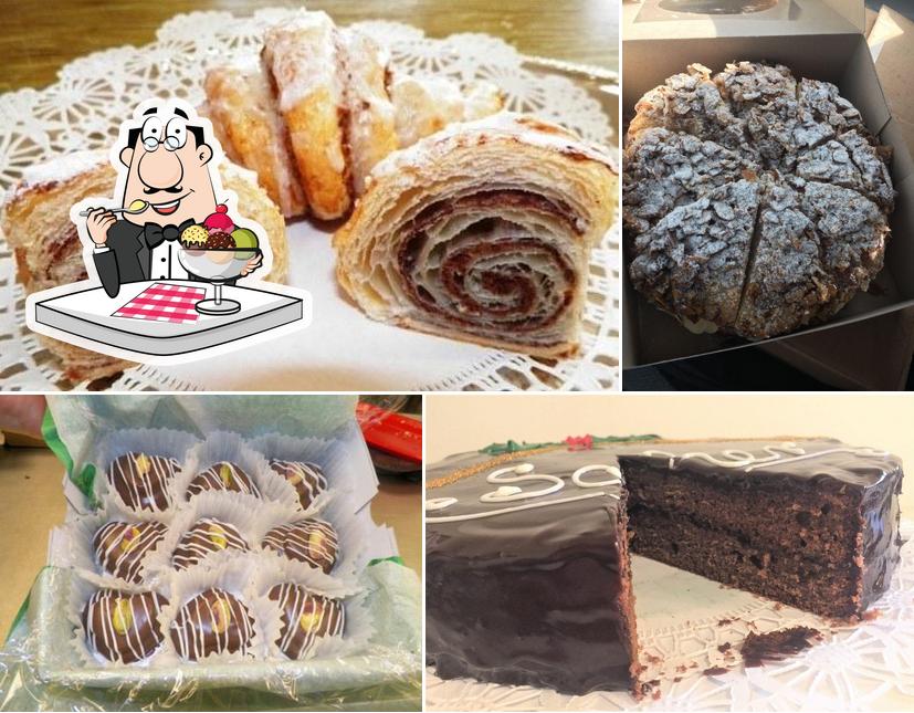 "Oma Gisi's German Bakery" представляет гостям большое количество сладких блюд