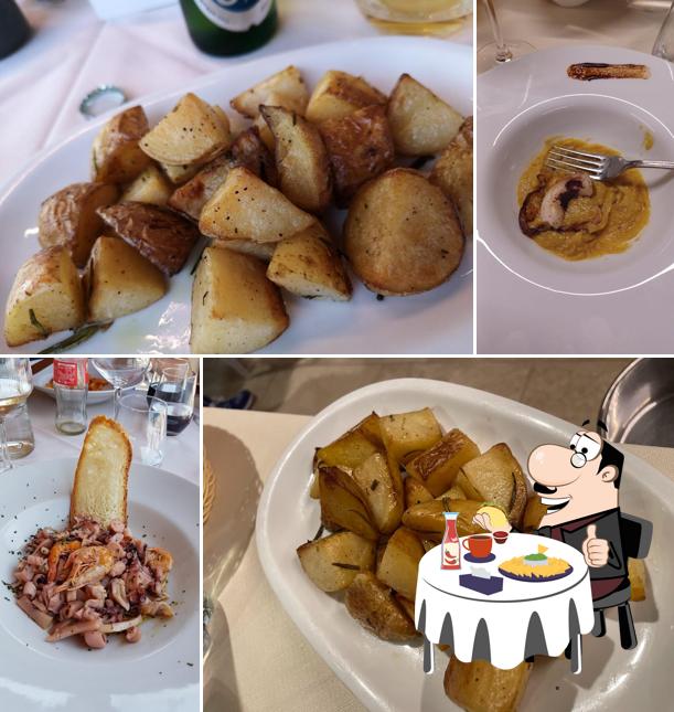 Piatto di formaggi al Ristorante La Barcaccina