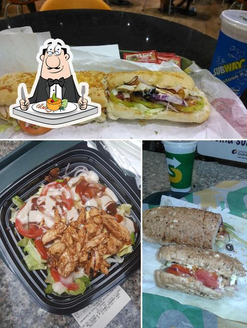 Comida em Subway