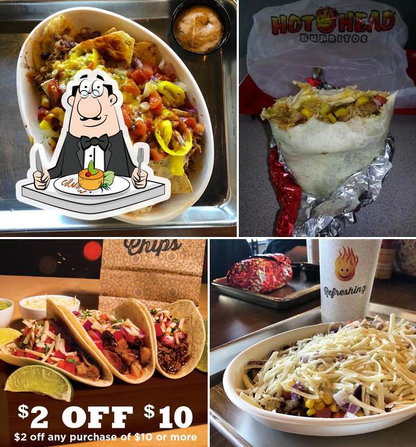 Hot Head Burritos in Urbana Restaurant menu and reviews