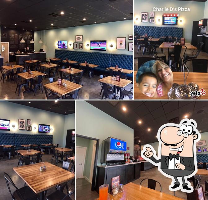 Check out how Charlie D's pizza looks inside