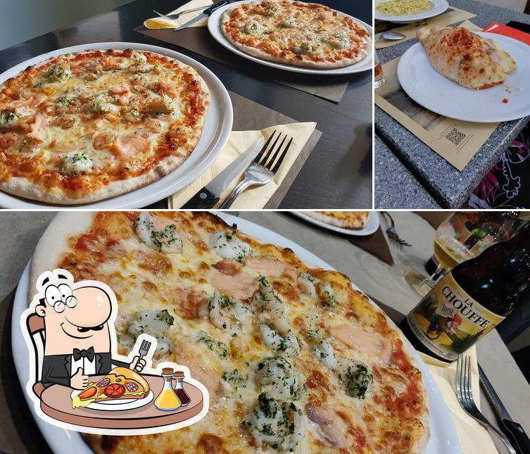 Попробуйте пиццу в "La Saintmardoise"