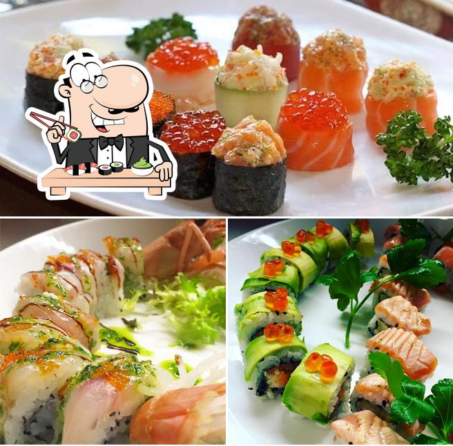 Prova le varie opzioni di sushi