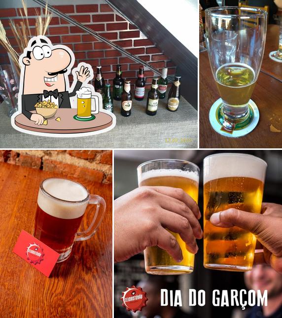 Seu Cristóvão - Bar e Restaurante offerece uma seleção de cervejas