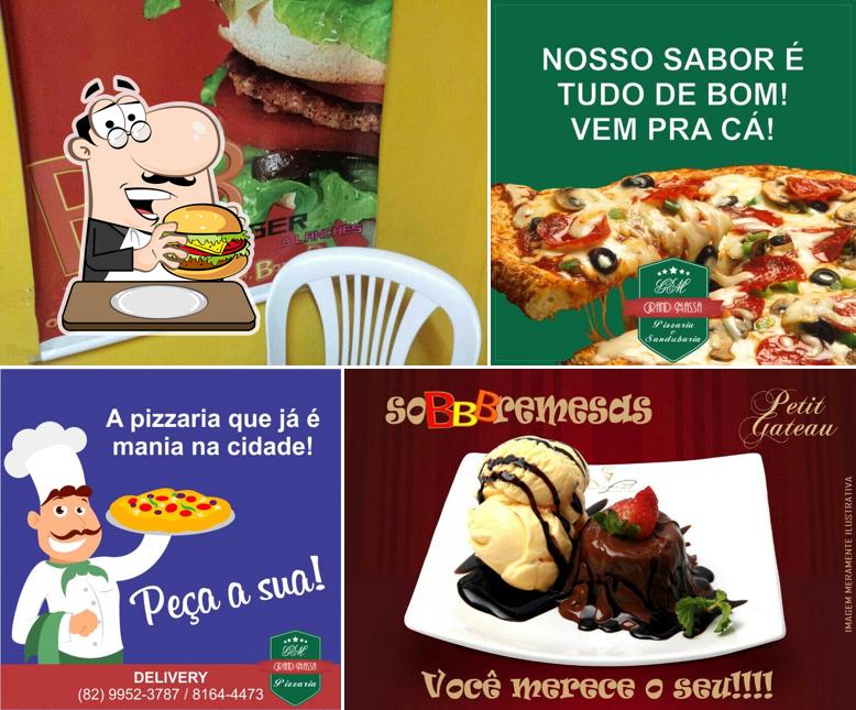 Hambúrguer em Grand Massa Pizzaria