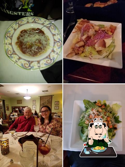 Food at Alfano's Restaurant