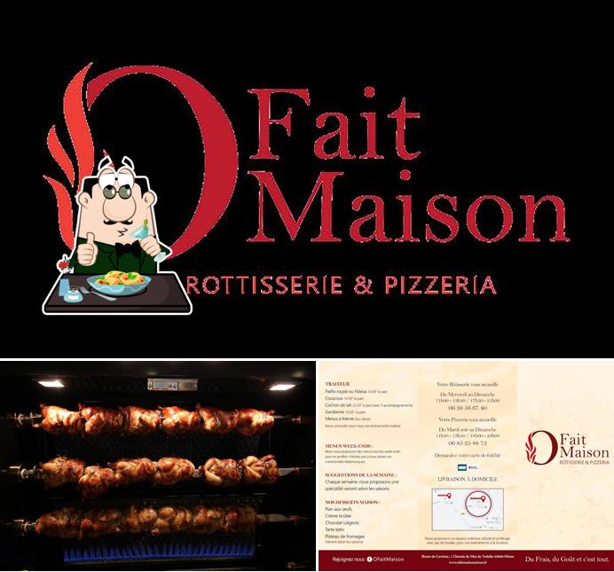 Pizzeria & Rôtisserie au feu de bois "Ô FAIT MAISON" à Nîmes