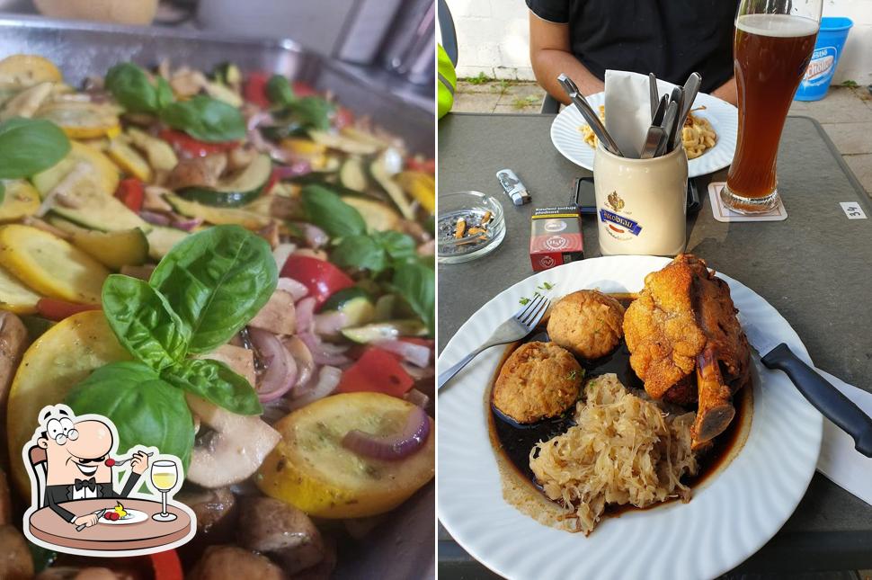 Nourriture à Schützenhaus Straubing Gasthaus • Biergarten • Saal