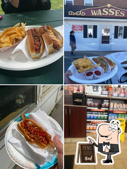 Wasses Hot Dogs, 2 N Main St in Rockland Restaurant menu and reviews