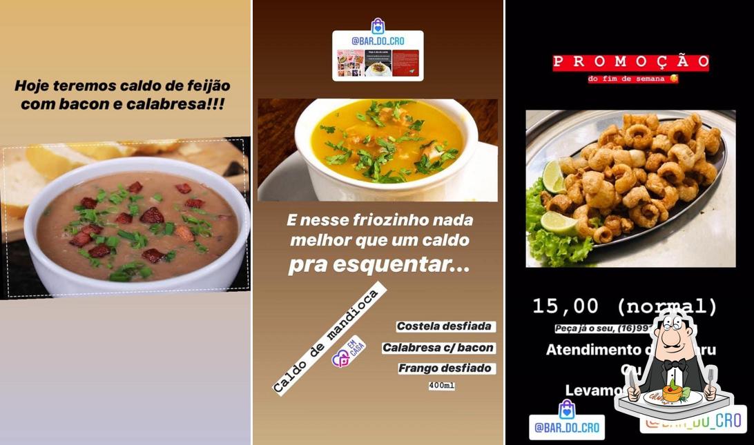 Platos en Bar Do Crô