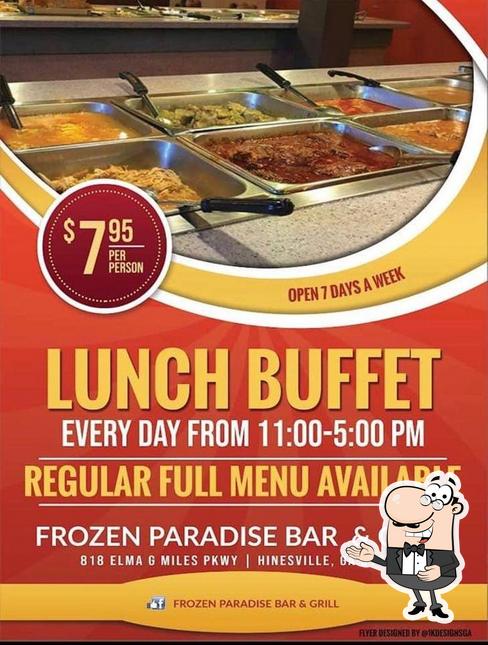 Frozen Paradise Bar and Grill LLC in Hinesville - Restaurant menu and ...