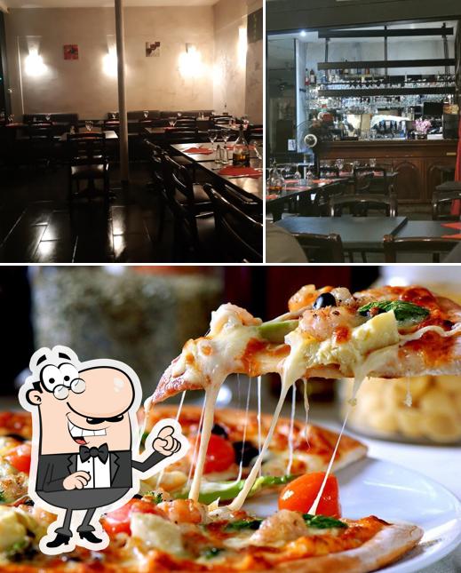 Pizza Delizia se distingue par sa intérieur et pizza