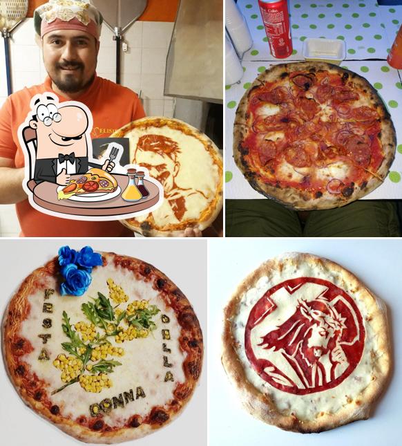 Prova una pizza a Pizzeria Elisir - Pizze artistiche di Bruno Criseo