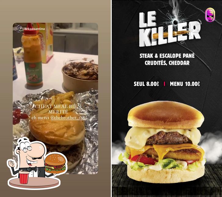 Commandez un hamburger à The Brother's - Food Truck Echirolles