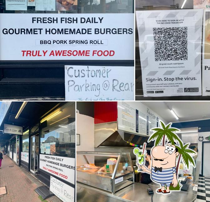 The fish and chips shop epsom, 83 Great South Rd in Auckland