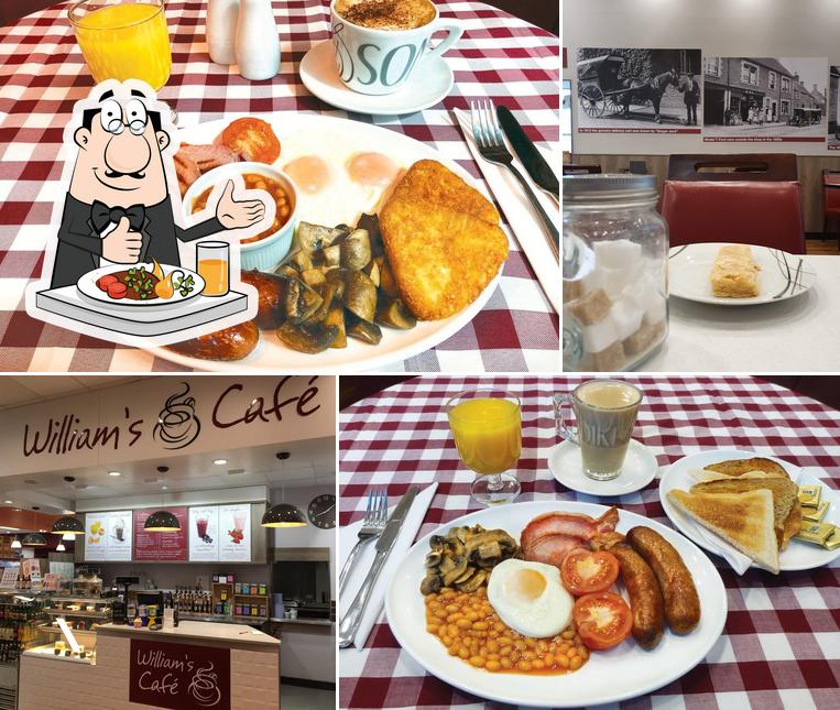 Meals at William's Cafe