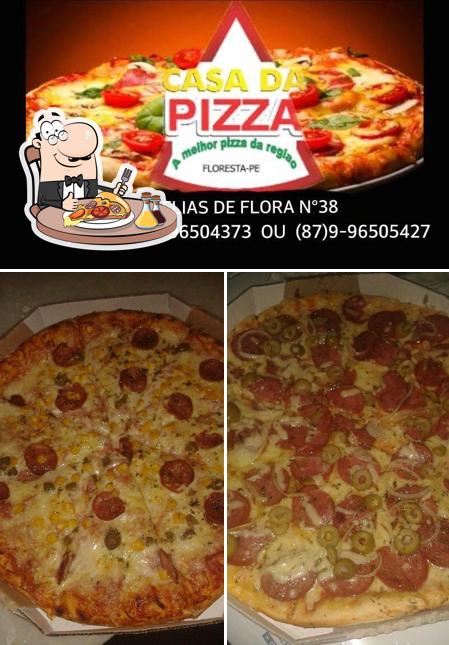 Experimente diversos tipos de pizza