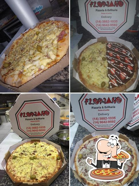 Escolha diversos variedades de pizza