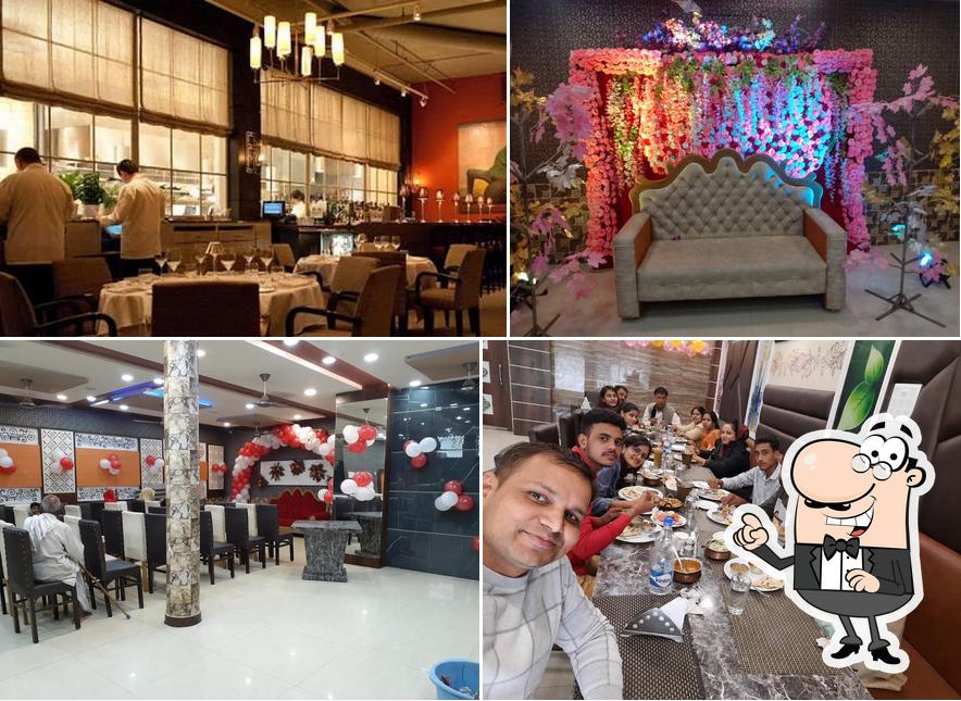 The interior of GANGA RESTAURANT