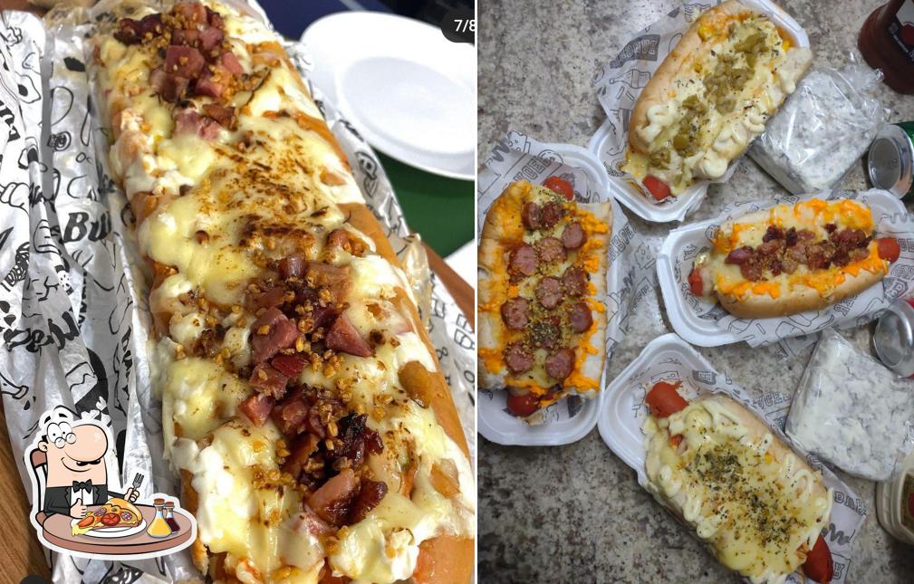 Escolha diferentes variedades de pizza