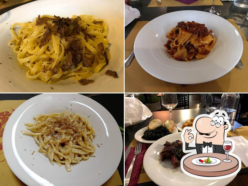 Cibo al Ristorante La Balestra Antica Hostaria