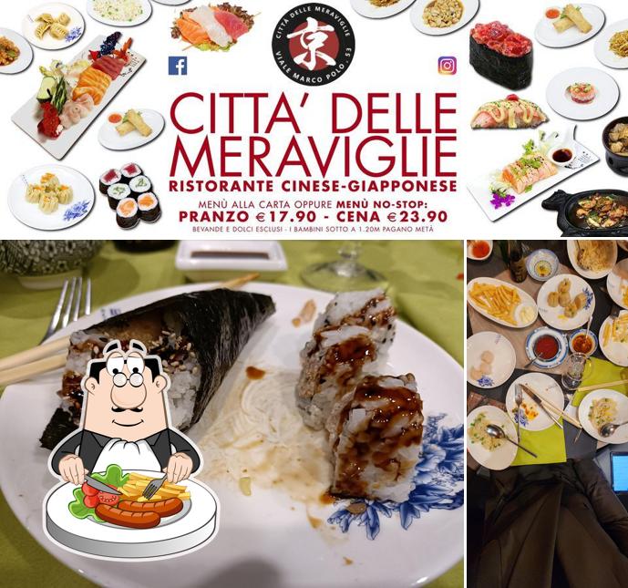 Platti al Ristorante Città delle Meraviglie