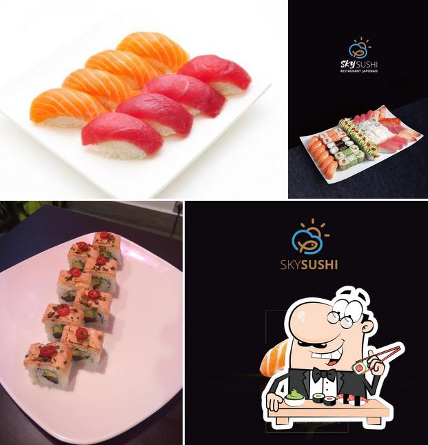 Choisissez de nombreuses options de sushi