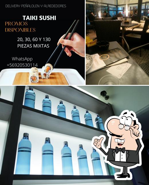 La foto della interni e bevanda di Taiki Sushi